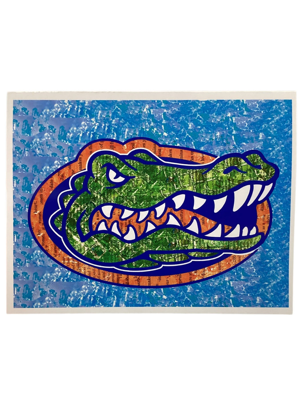 Gators Logo - Notecard