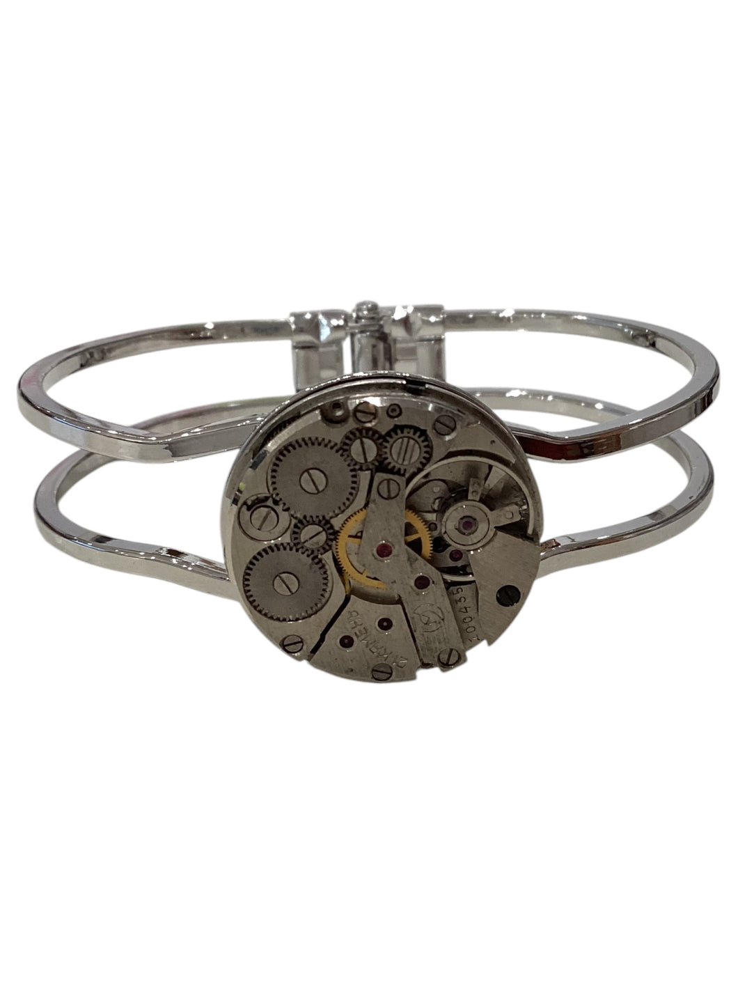 Steampunk Double Mount Bangle