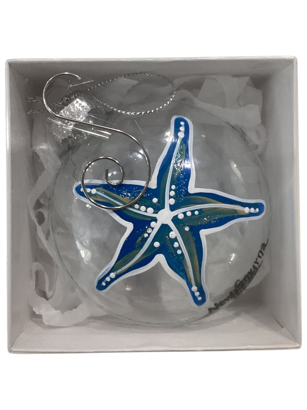 Glass Ornament -Starfish