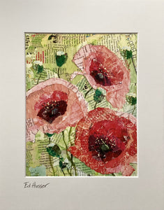 Pink Poppies - Print