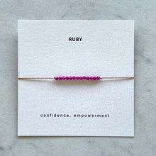 Ruby Bracelet - Confidence/Prosperity