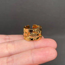 Shoal of Fish Ring - 18k Gold Plated