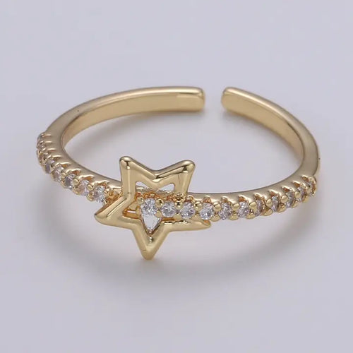 Star of the Universe 18k Gold Ring