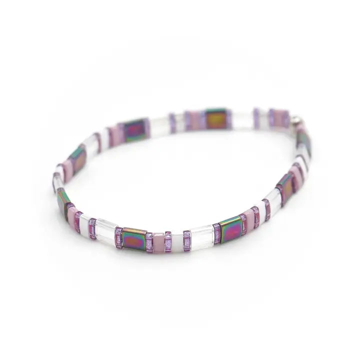 Tila Bead Bracelet - PurpleHaze - LG