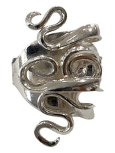 Silverplate Curly Fork Rings