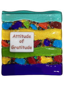 Sassy Sayings with Stands - Attitude of Gratitude