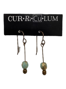 Turquoise/Gold  Earrings