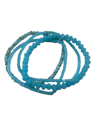 Crystal Bracelet - Set of 4 - Ocean