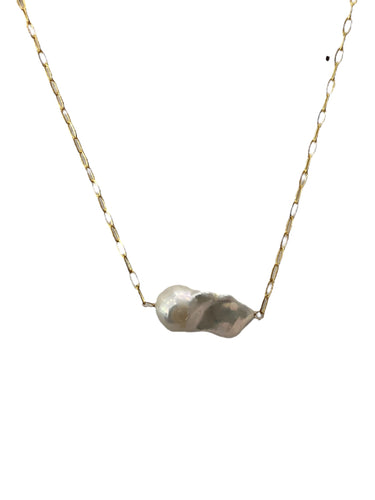 Pearl Bar Necklace