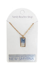 Custom Sand Necklace Wave -Gold