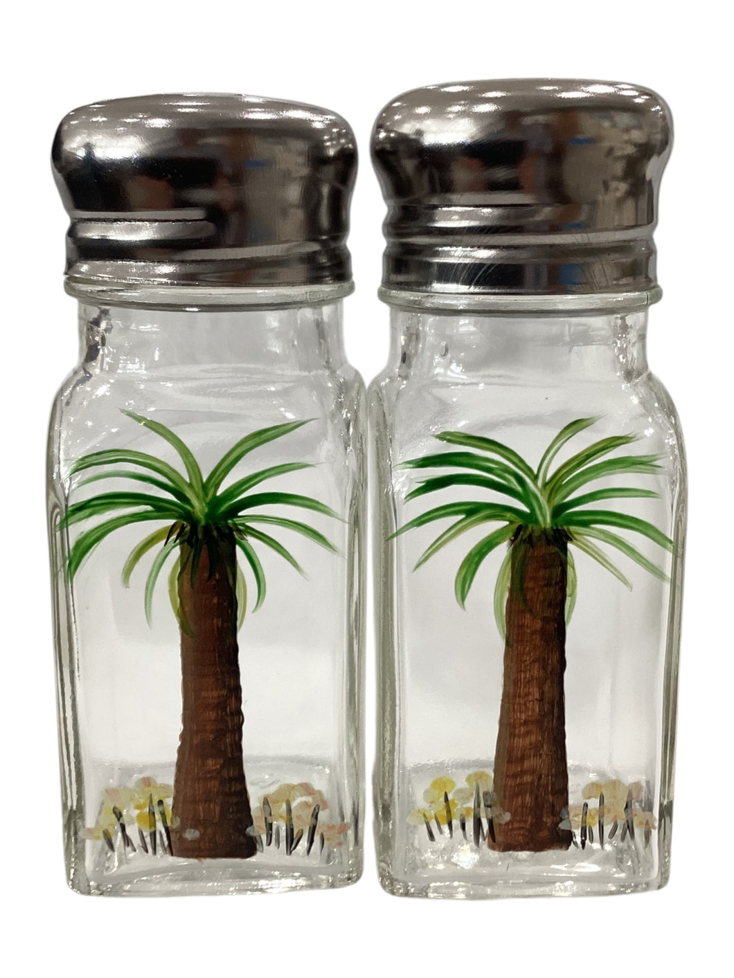 Salt & Pepper Shakers Set - Palm Tree