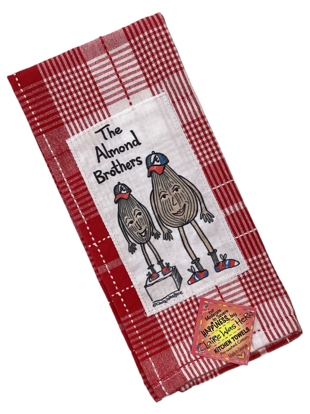 #246 Tea Towel - The Almond Brothers