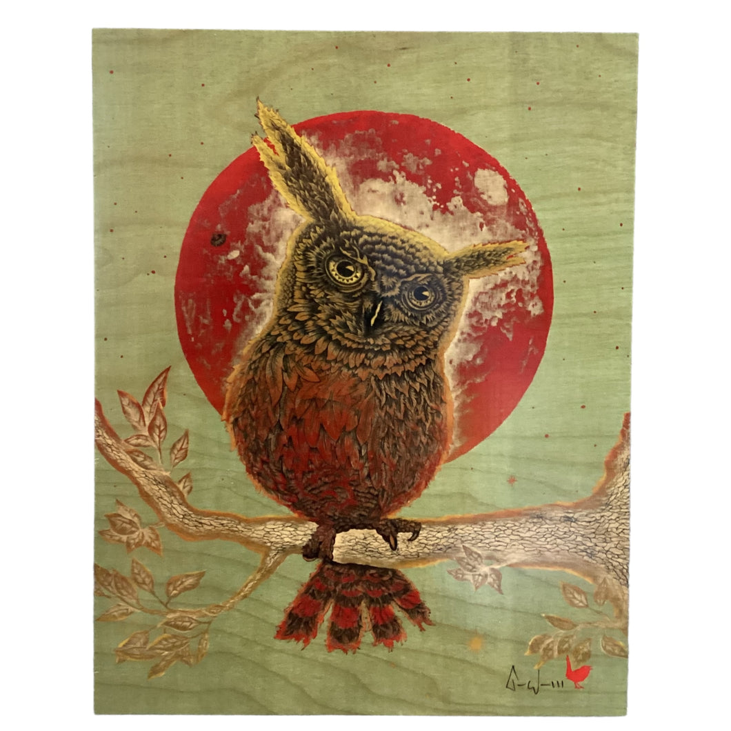 Owl - Red