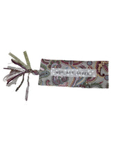 Fabric Bookmarks with Tassels