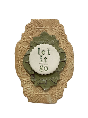 Word Plaque - Let It Go