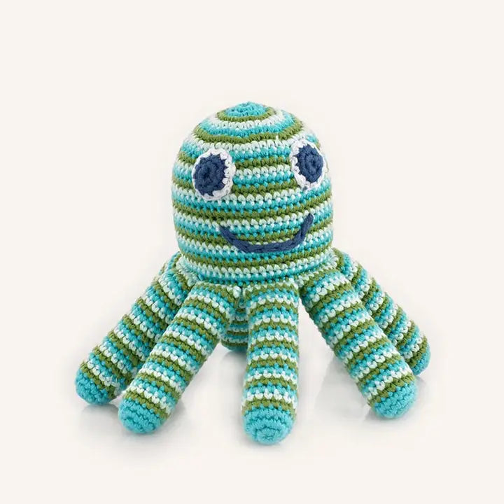 Octopus Rattle - Green