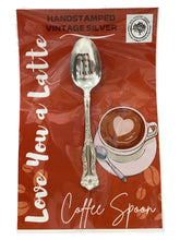 "Love You A Latte" Coffee Spoon