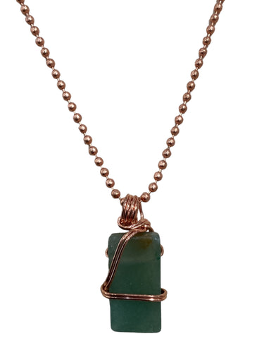 Green Aventurine Small Stick Pendant