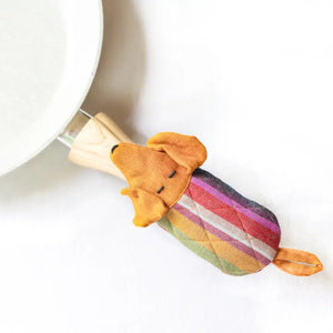 Dog Skillet Handle Holder - Slate