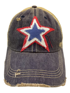 Star - Red, White and Blue Hat