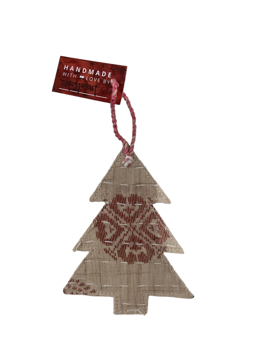 Kantha Christmas Tree Ornament