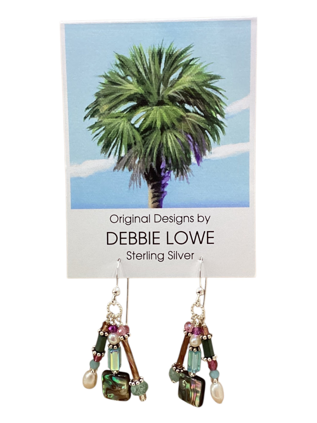 Abalone Mosaic Earrings