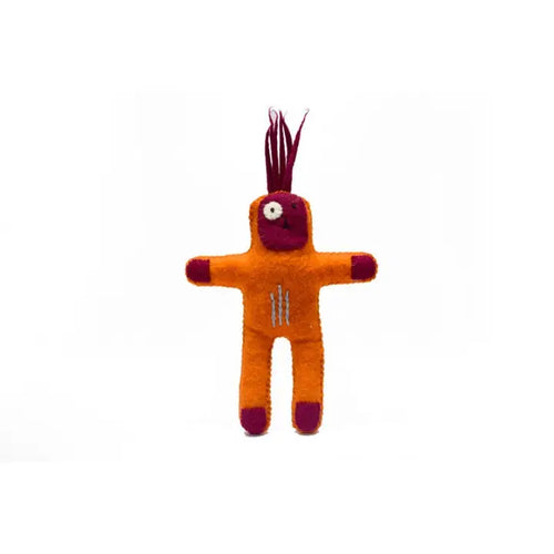 Stuffed Alien Doll - Orange