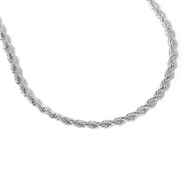 Stainless Steel Rope Chain Necklace 7 mm - 24"