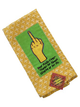 #253 Tea Towel - Middle Finger