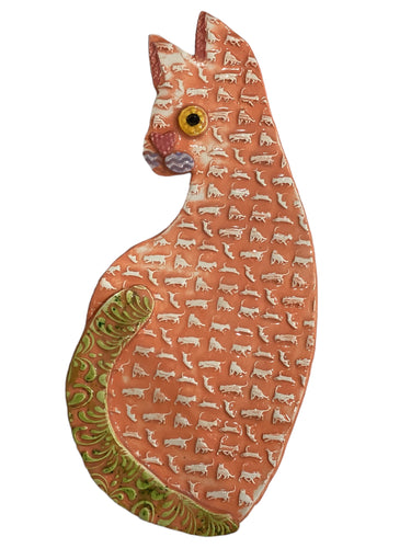 Ceramic Cat - Cats - Peach