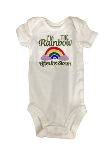 Newborn Onesie - I am The Rainbow...