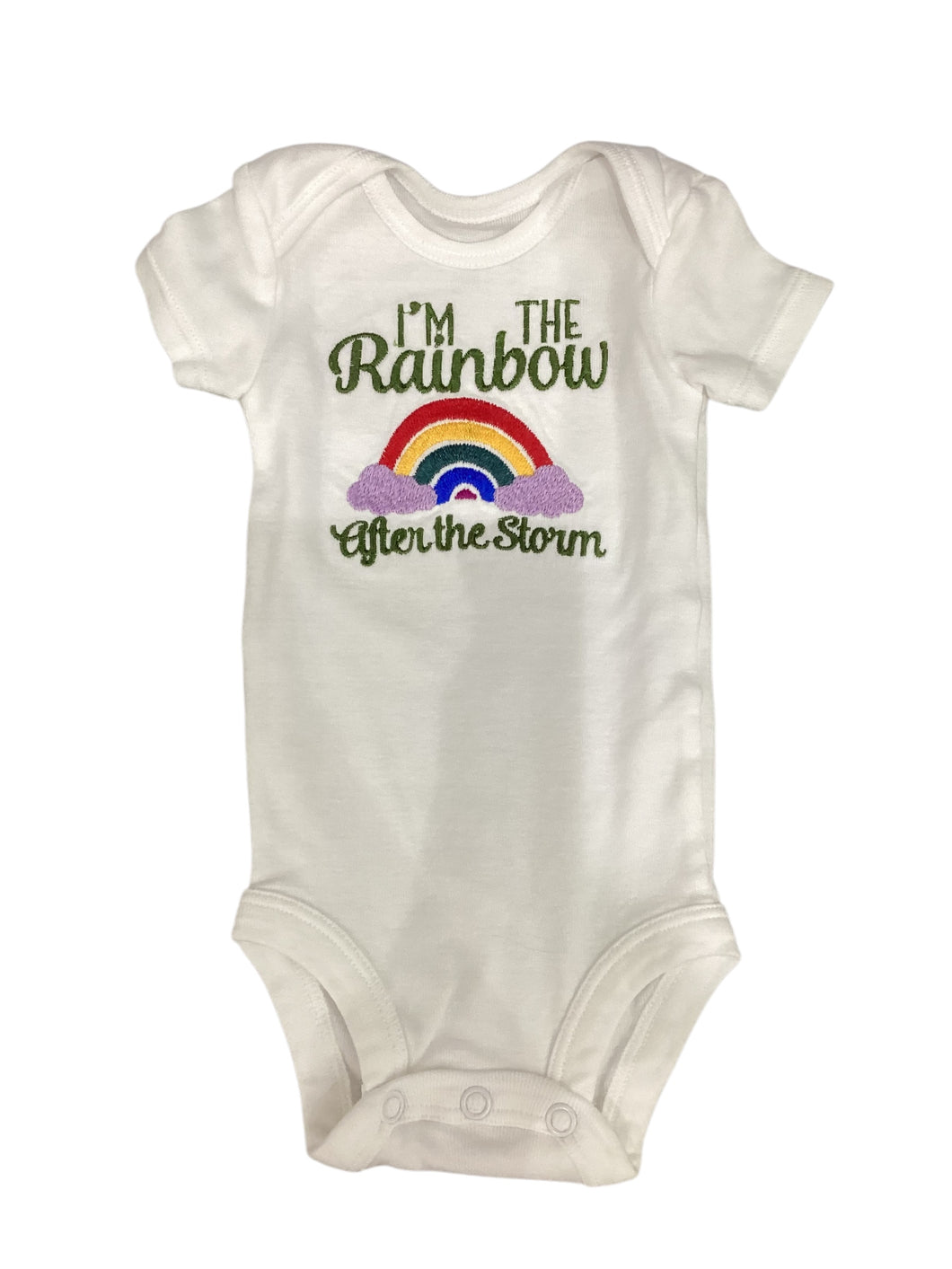 Newborn Onesie - I am The Rainbow...