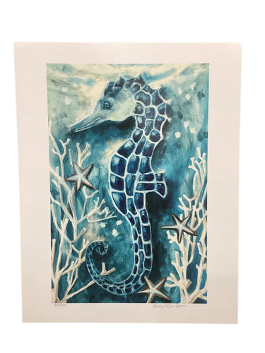 Print - Seahorse