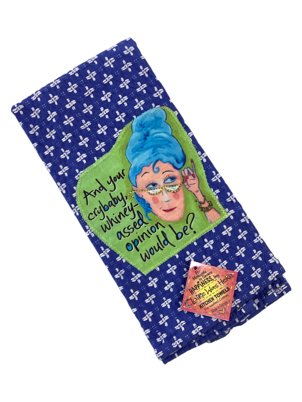 #173 Tea Towel - Crybaby