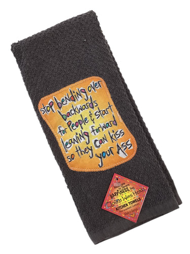 #175 Tea Towel - Bending