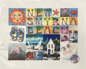 New Smyrna Beach -  Print - 8" x 10"