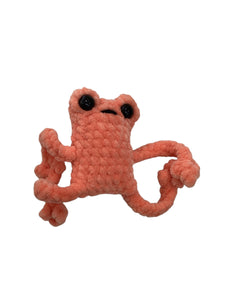 Leggy Frog Medium - Coral