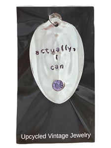 Spoon Bowl Stamped Keychains