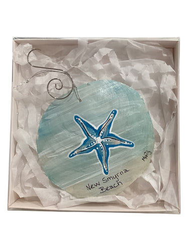 Capiz Shell Ornament - Starfish