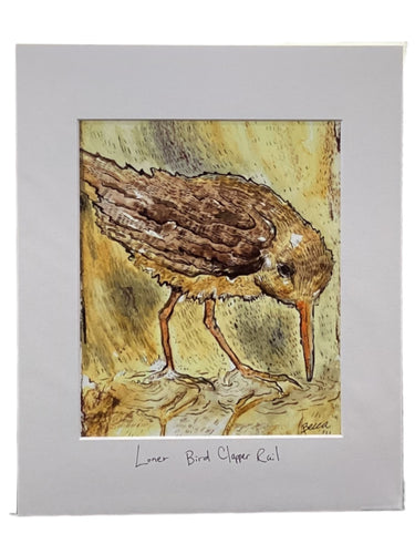 Loner Bird Clapper Rail - Print - 11