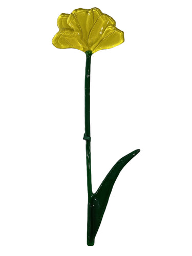 Single Stem Suncatcher - Yellow
