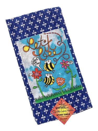 #216 Tea Towel - Let it Bee