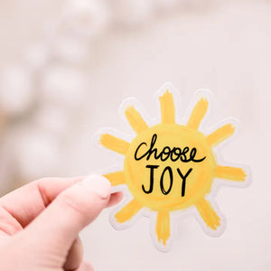 Choose Joy Sun, Vinyl Sticker