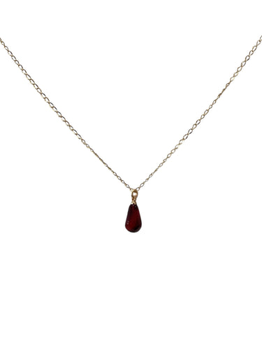 Pomegranate Seed Necklace