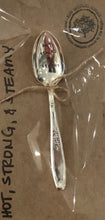 Hot, Strong and Steamy" Coffee Spoon Stamped Servingware