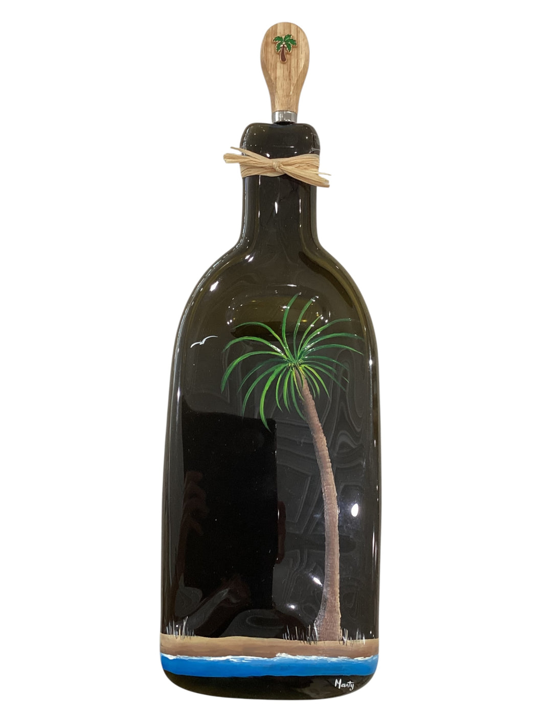 Cheeseboard with Spreader - Large - Palm Tree