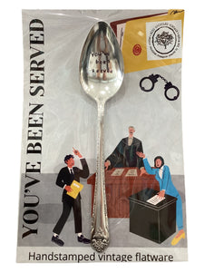 "You've Been Served" Serving Spoon