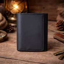 Men's Handcrafted Distressed Wallet - Trifold