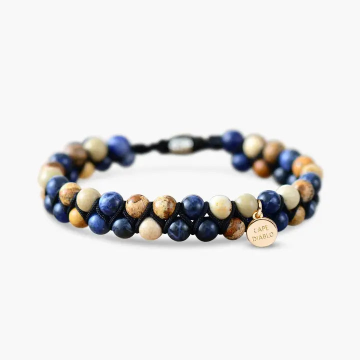 Men's Sodalite Jasper Bracelet