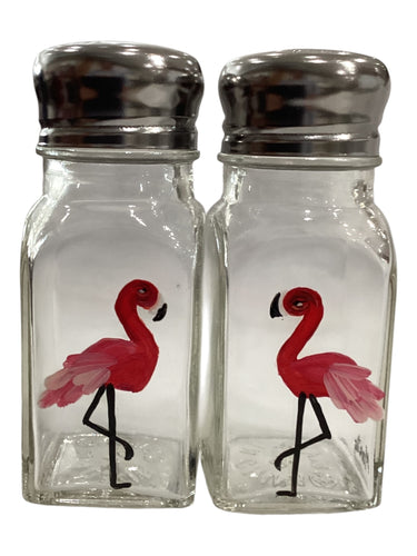 Salt & Pepper Shakers Set - Flamingo